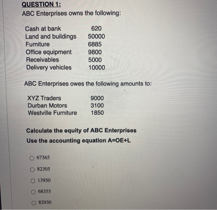  hi this is all multiple choice please complete all 5 questions
