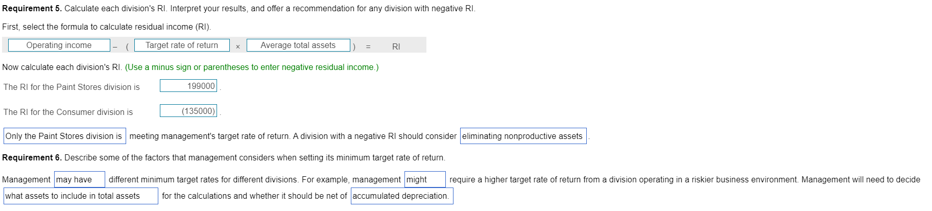 manufacturer and retailer. The company is segmented into five divisions: Paint Stores