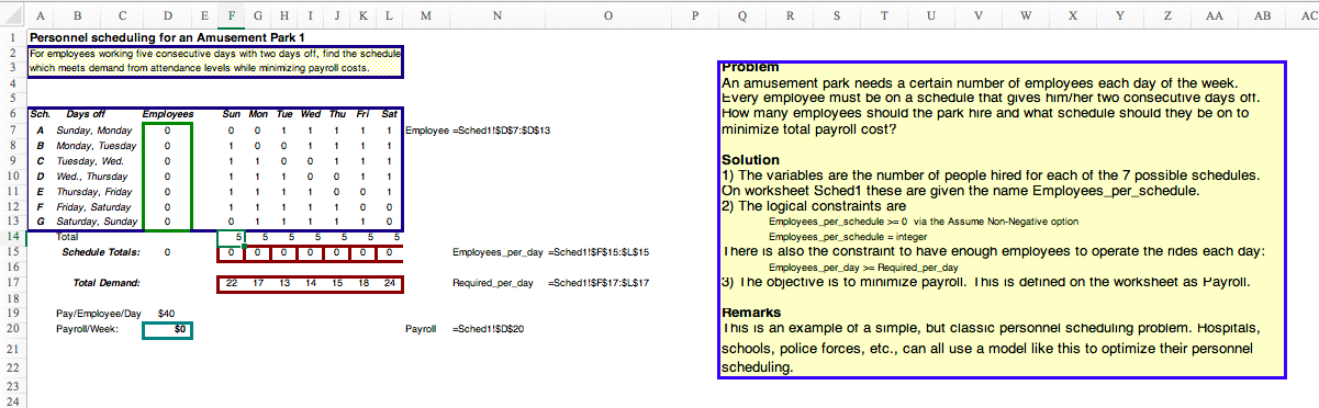 Please help me solve this using solver in excel 