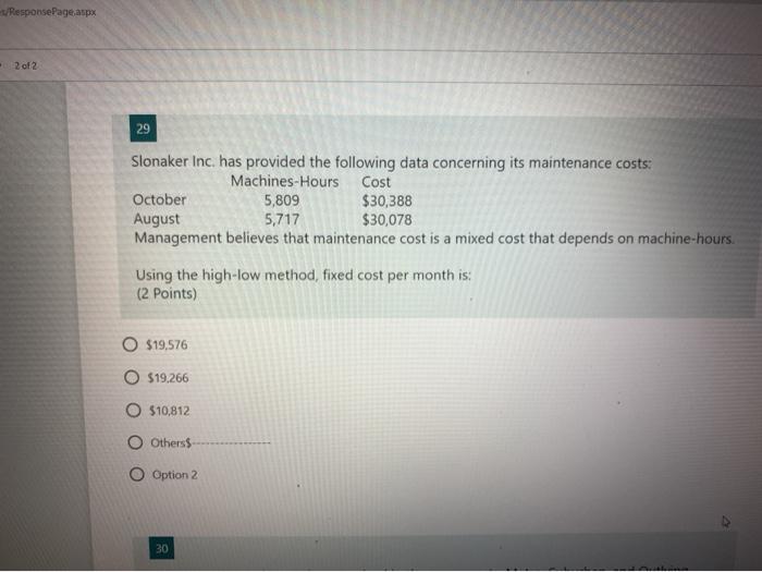 29 - help magiral or intermediate accouting - ResponsePage.aspx 2 of 2