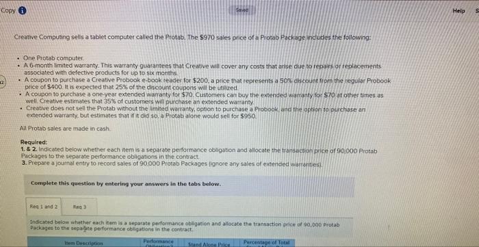  Creative Computing sells a tablet computer called the Protab. The $970