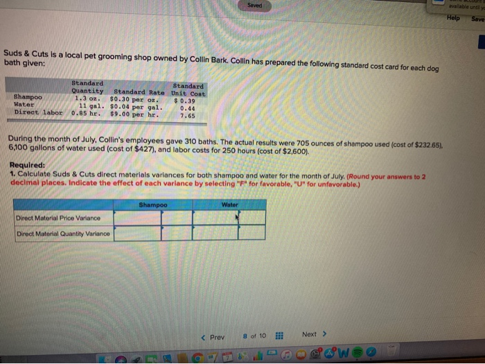  Saved available until y Help Save Suds & Cuts is a