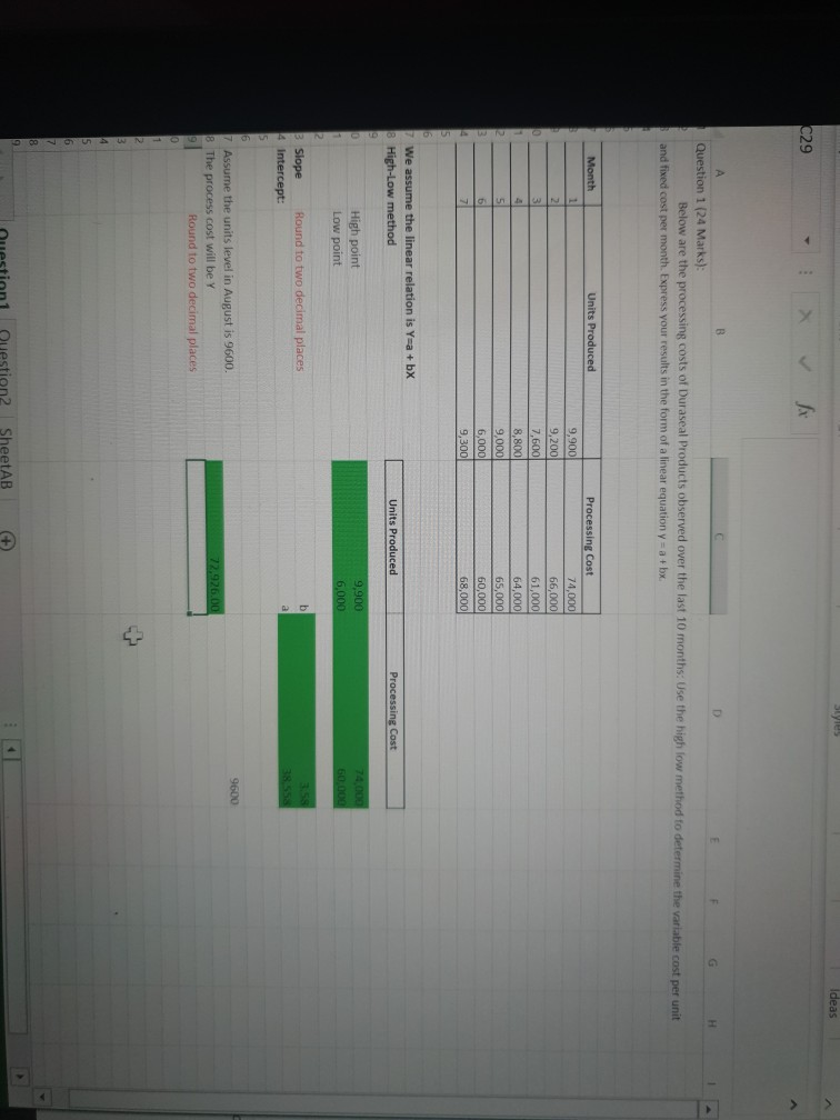 2 Toronto Ltd. manufactures picture frames. Sales for December are expected to