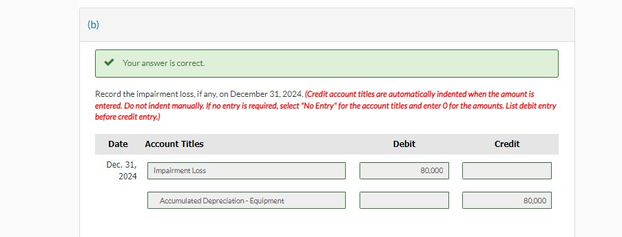 where I have gotten the incorrect answer. I have completed all previous