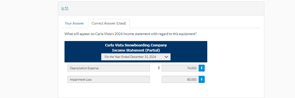 parts and provided the correct answers in the screenshots below. Carla Vista