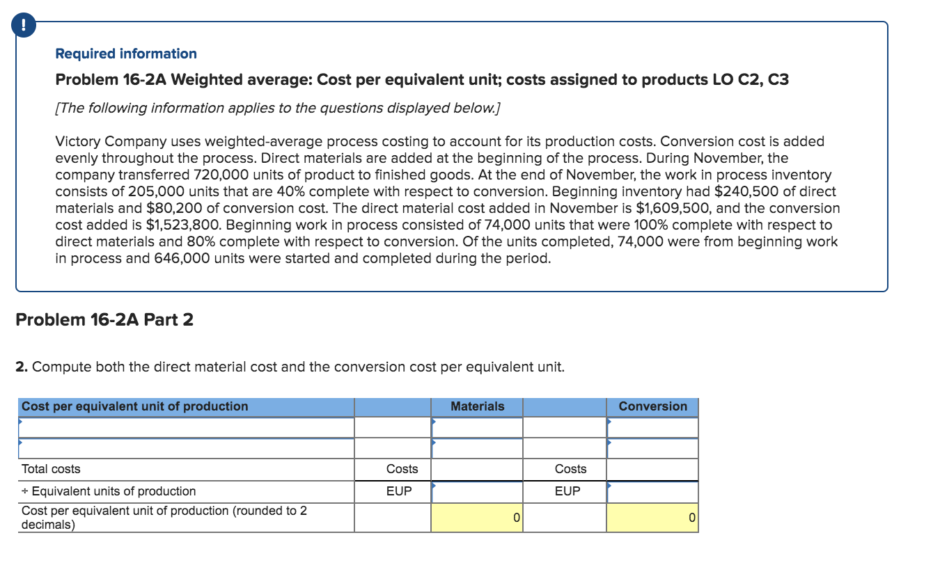 LO C2, C3 [The following information applies to the questions displayed below.]
