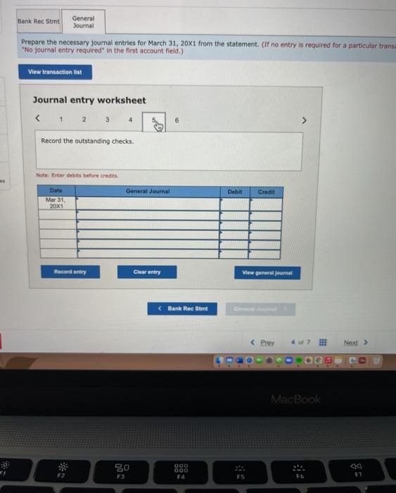 transit of $3,700. 3. A check for $378 issued by another firm