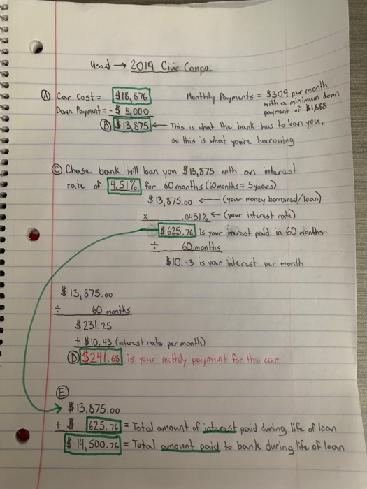 who can type this up for me using excel i already have