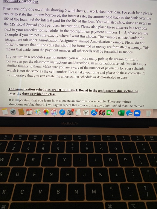 below , i just need help doing the graph on excel because