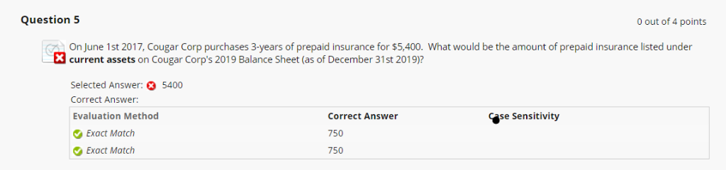 Please include explination on how to get the correct answer Question 5