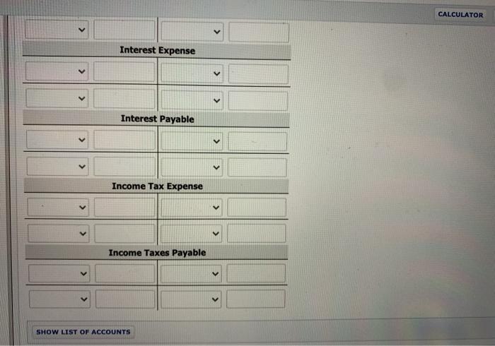 70,700 Land 91,700 Buildings 199,700 Accumulated Depreciation-Buildings Equipment 83,200 Accumulated Depreciation-Equipment Notes