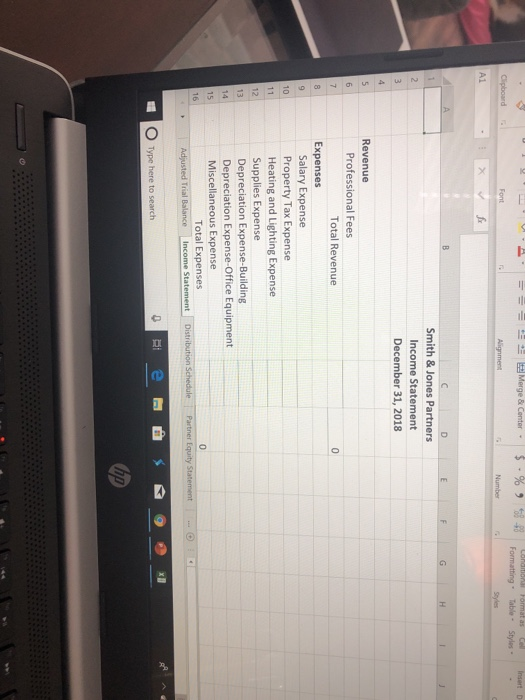 Debit Credit Cash 34,000 Accounts Receivable 47,800 Supplies 2,000 Land 120,000 Building