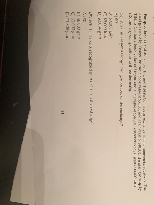 i need answer for 44 and 45 please ? For questions 44