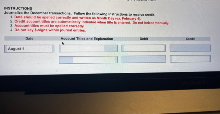 in Capital in Excenss of Par - Common Stock. 16000 Retained Earninge