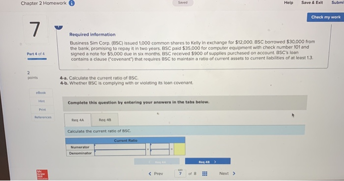 equipment with check number 101 and signed a note for $5,000 due