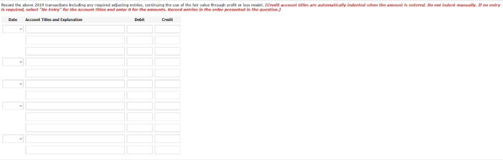During 2018, Ridgewood Financial Corporation had the following held for trading investment