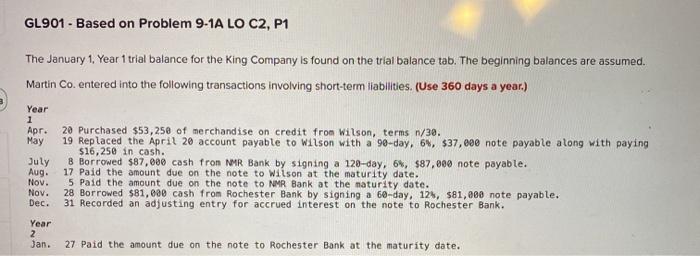  Please answer all, they are the same question GL901 - Based