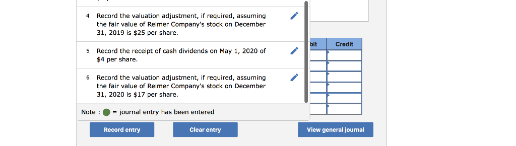 2 On July 12, 2018, Rossow Corporation purchased 2,000 shares of Reimer