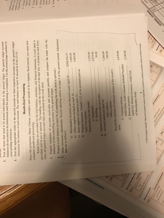  I Need help making an adjusting general journal entry for the