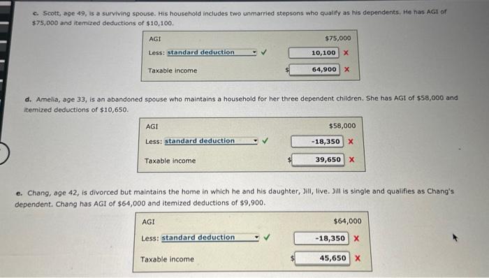 for 2021 in each of the following independent situations. Click here to