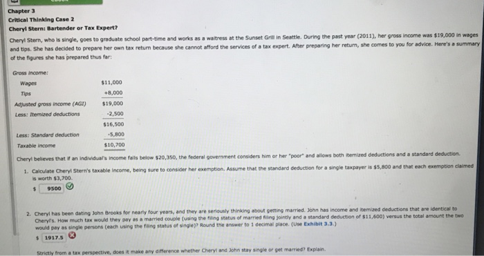  Hi, I need help with question 2. I attached the tax