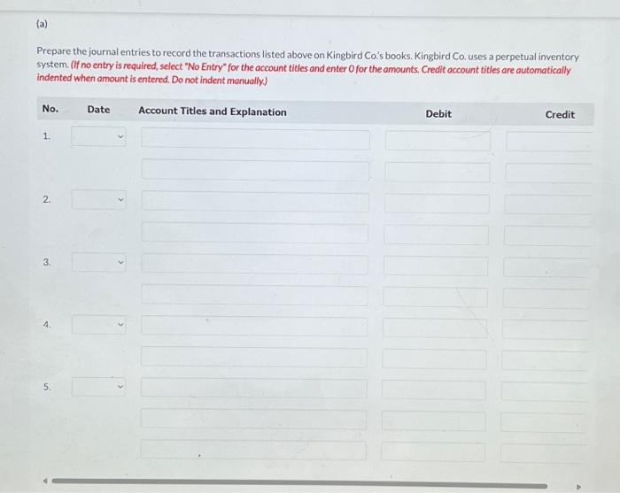 On April 5, purchased merchandise from Blossom Company for $25,000, terms 2/10,n/30.
