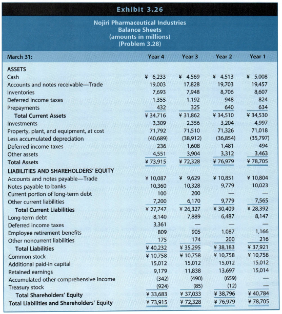 cash flow statement in Excel for year 4. As long as you