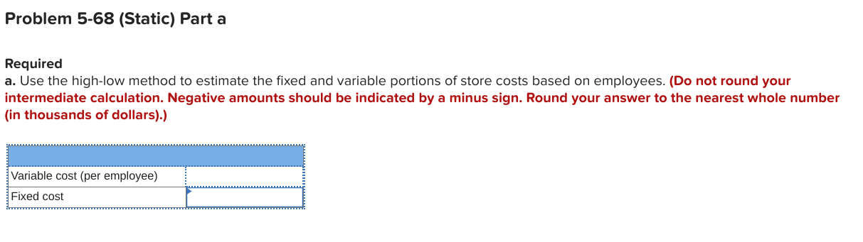 Using a Spreadsheet (Appendix A) (LO 5-4, 5, 6, 9) [The following
