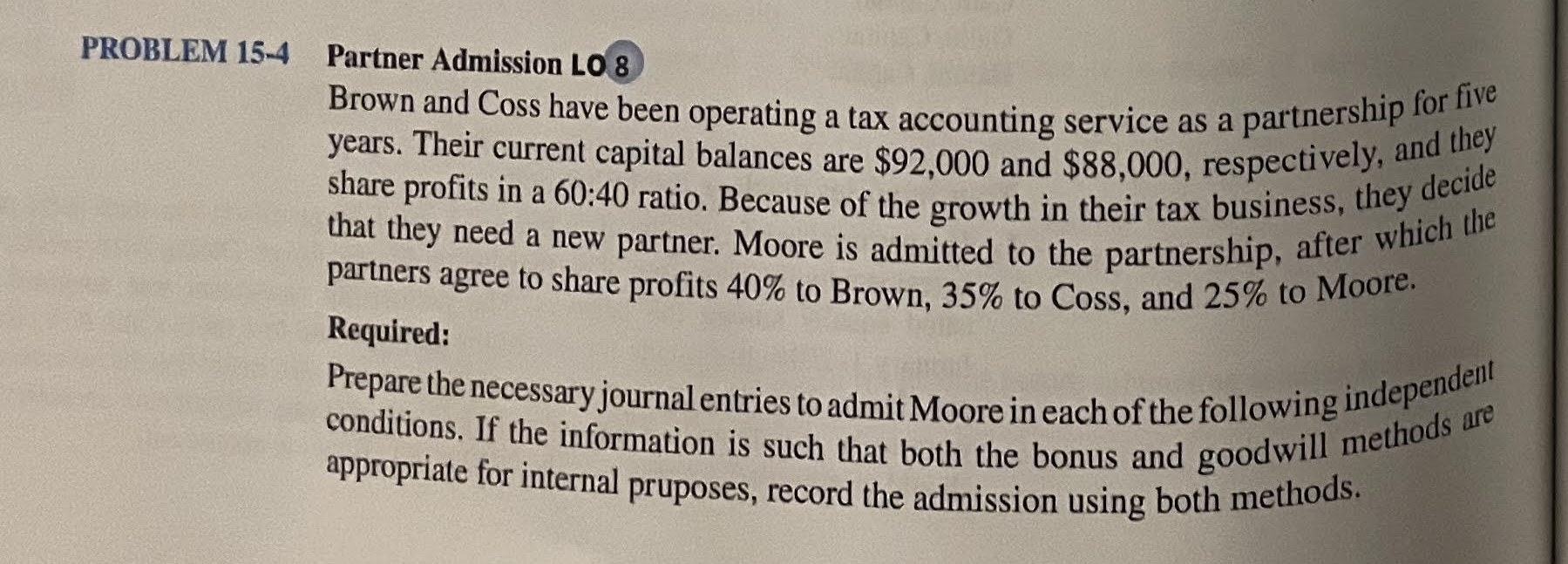 Please only look into 15-4. I only need Cases 6 and 7