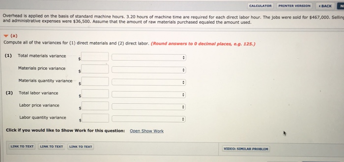 to jobs started and finished during the month of June 2017 Costs