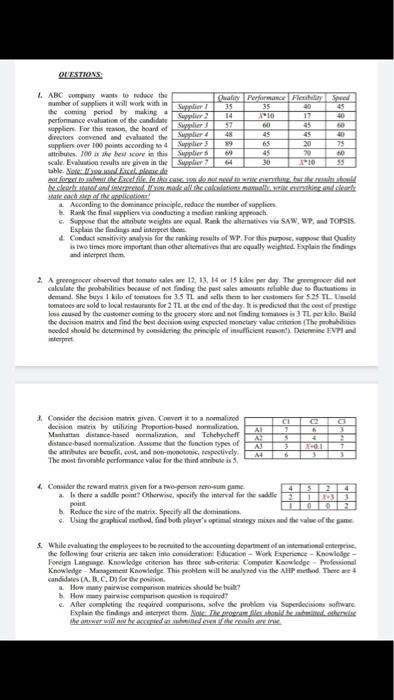 PLEASE HELP ME!! PLEASE SOLVE ALL 5 QUESTONS!! X = 1 1-)