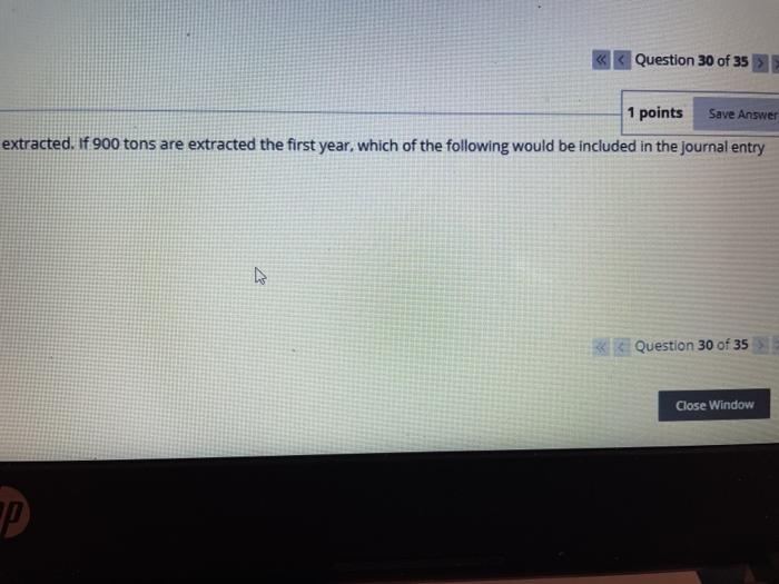 first year, which of the following would be included in the journal