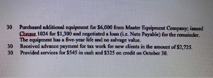 the general journal. 2. Post the transactions for the general ledger accounts.