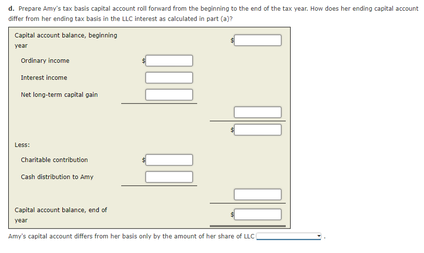 basis AM Products LLC. Amy is a managing member of the LLC