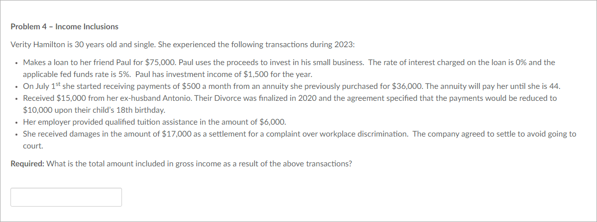 PLEASE SHOW ALL WORK/UNDERSTANDING THROUGH WORD, EXCEL, OR WRITTEN! TY! Problem 4