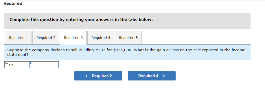 question by entering your answers in the tabs below. Suppose the company