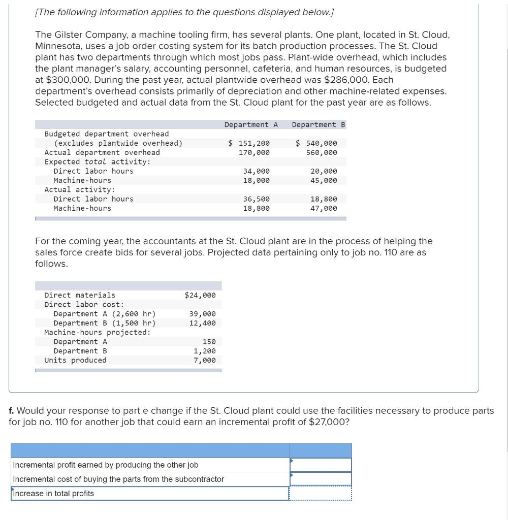 I need help with finding the incremental profit for the second Job.