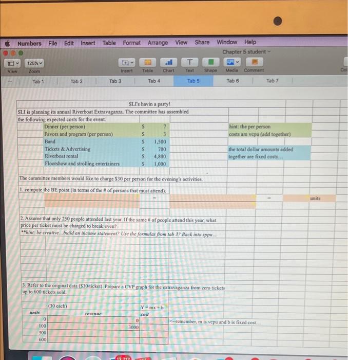 \end{tabular} d) Variable expenses increase by 60 cents per unit, the selling