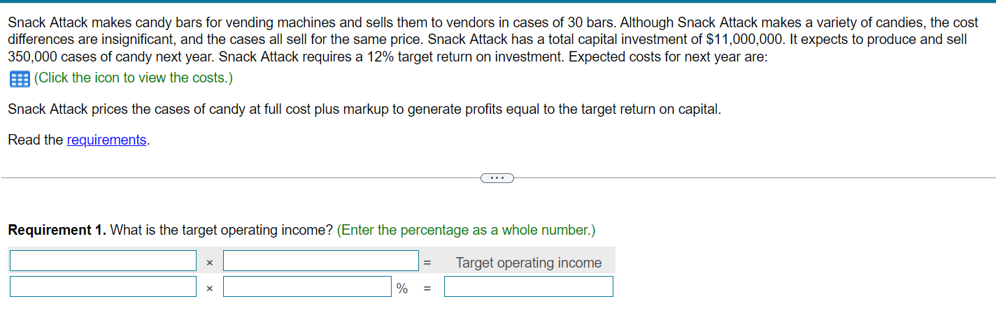  Snack Attack makes candy bars for vending machines and sells them