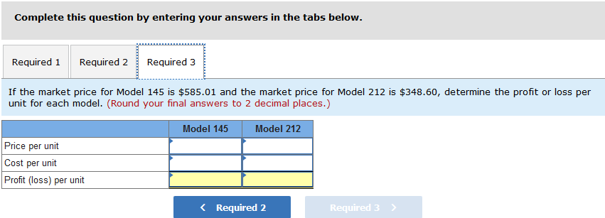 housing assembly in its finishing department. The activities, costs, and drivers associated