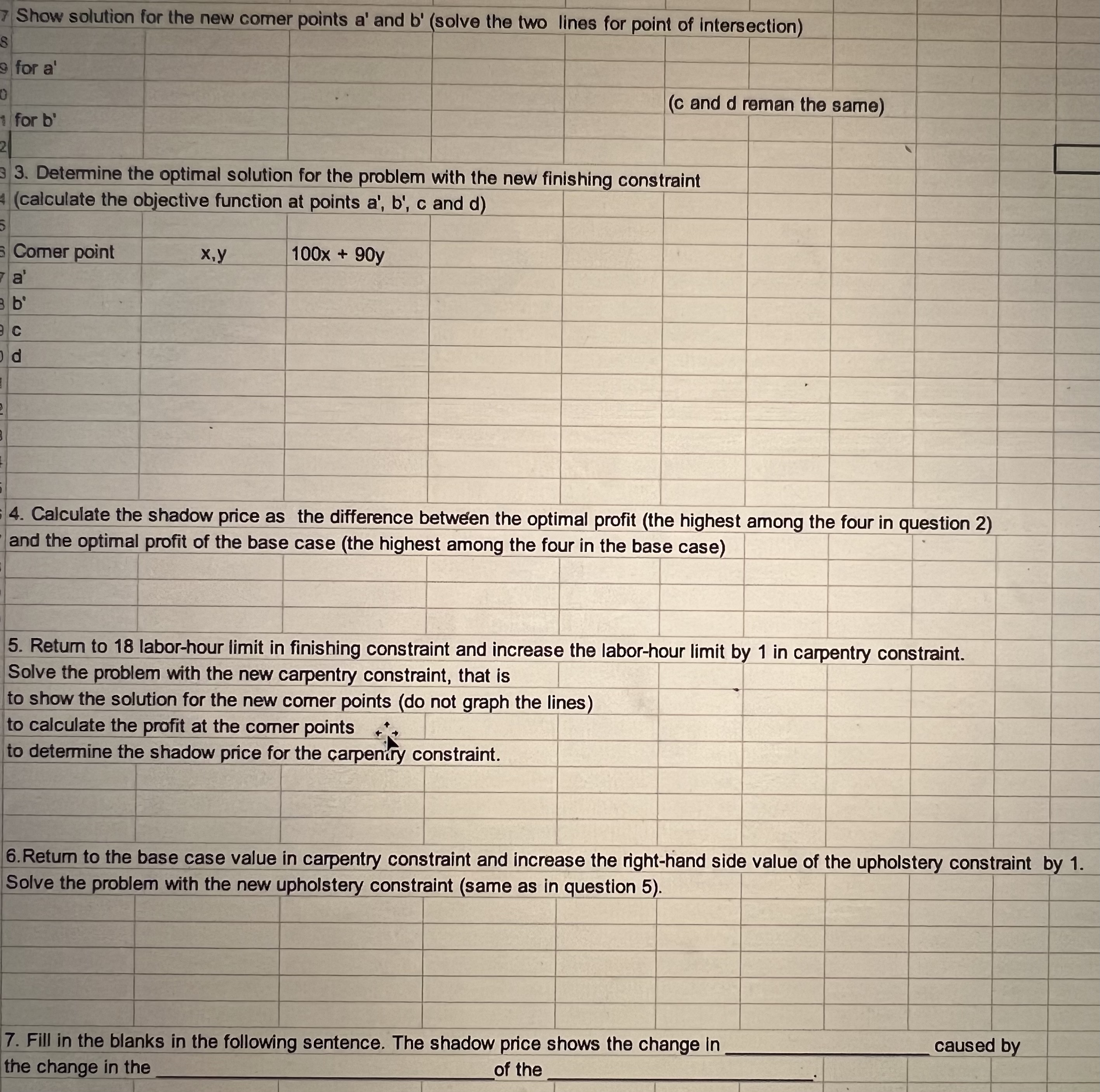 constraints on the graph for the base case below label the two