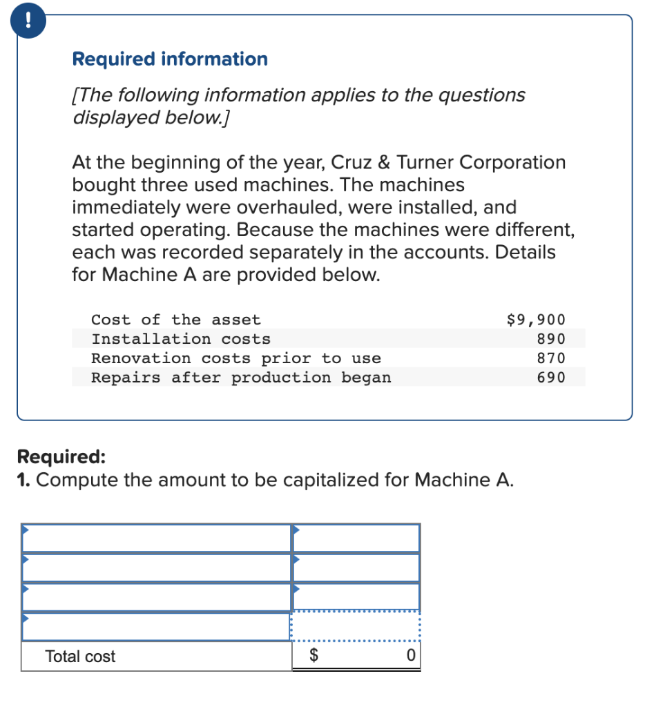 Please Use This Required information for the journal entries. Required information