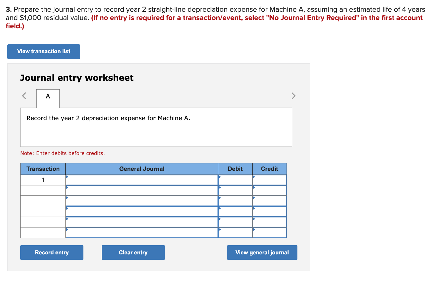 of the year, Cruz \& Turner Corporation bought three used machines. The