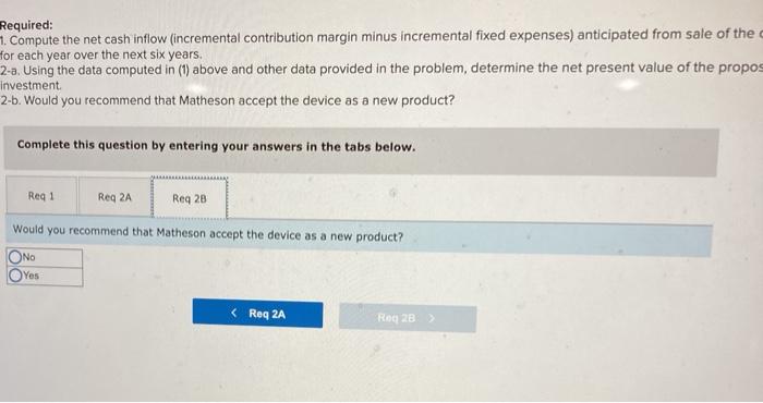 and have a six-year useful life. After six years, it would have