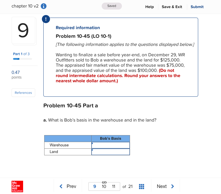  chapter 10 v2 6 Saved Help Save & Exit Sbmit 9