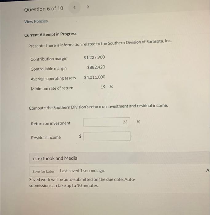 fixed costs $298,400 budget. $305,300 actual. Average operating assets for the year