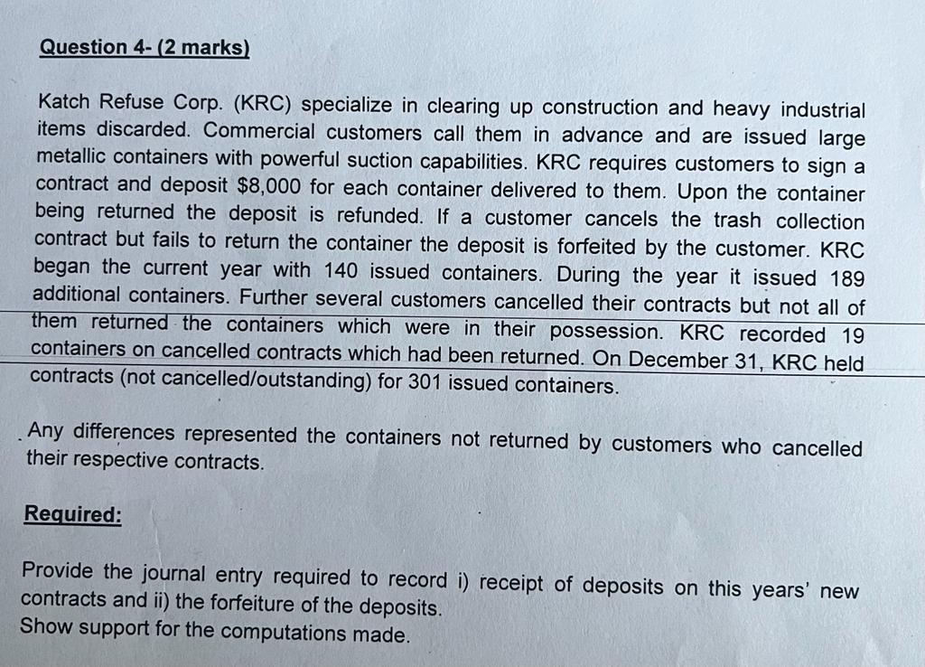  Katch Refuse Corp. (KRC) specialize in clearing up construction and heavy