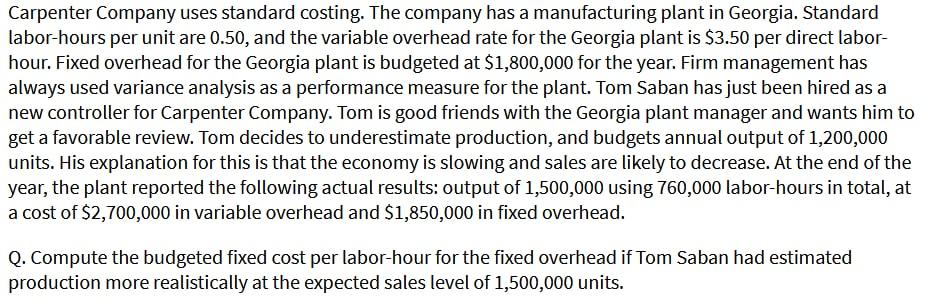 only answer if u sure otherwise i will downvote Carpenter Company uses