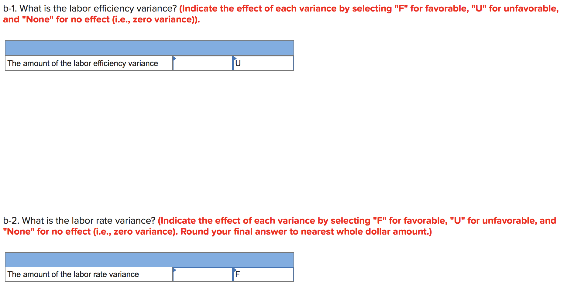 per hour Actual results: Actual output Actual variable manufacturing overhead cost 1,810