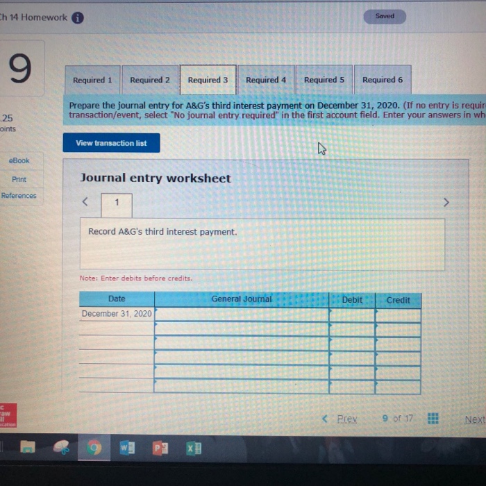 4% interest to be paid on December 31 of each year, and
